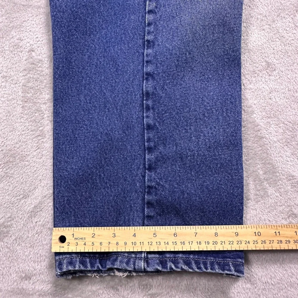 Lee Regular Fit Straight Leg Men's W42xL28 (Tag 44x32) Blue Denim Jeans 2100289‎